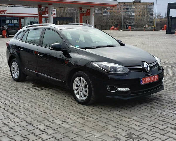 Черный Рено Меган, объемом двигателя 1.5 л и пробегом 184 тыс. км за 9250 $, фото 1 на Automoto.ua