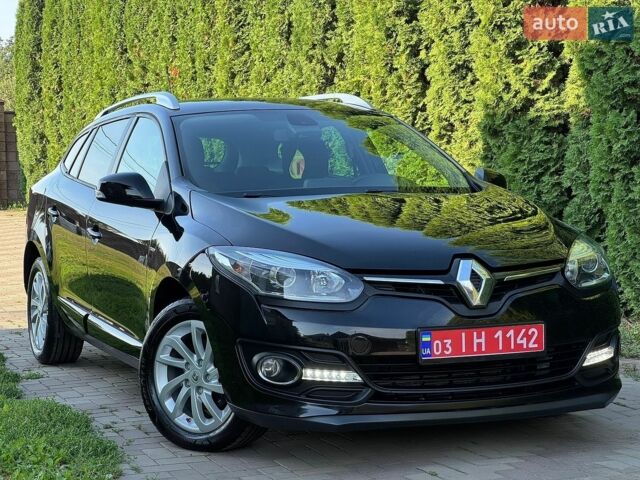 Черный Рено Меган, объемом двигателя 1.5 л и пробегом 222 тыс. км за 10250 $, фото 1 на Automoto.ua