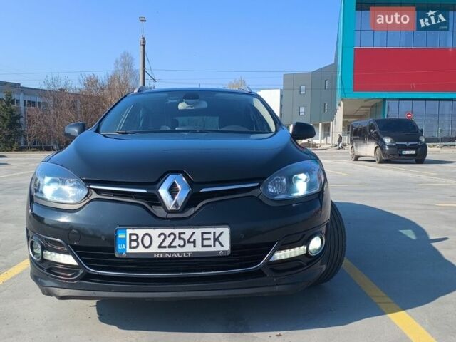Черный Рено Меган, объемом двигателя 1.6 л и пробегом 320 тыс. км за 9700 $, фото 1 на Automoto.ua