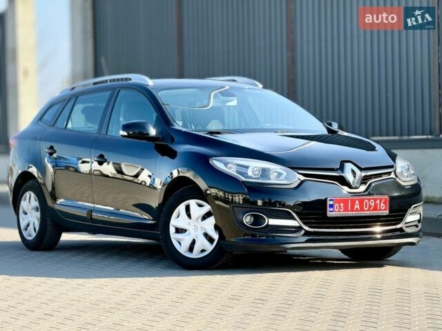 Черный Рено Меган, объемом двигателя 1.5 л и пробегом 248 тыс. км за 7499 $, фото 1 на Automoto.ua