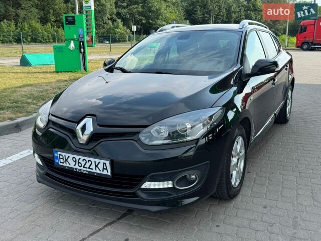 Черный Рено Меган, объемом двигателя 1.46 л и пробегом 216 тыс. км за 8300 $, фото 1 на Automoto.ua