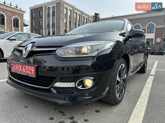 Черный Рено Меган, объемом двигателя 1.5 л и пробегом 229 тыс. км за 9490 $, фото 1 на Automoto.ua