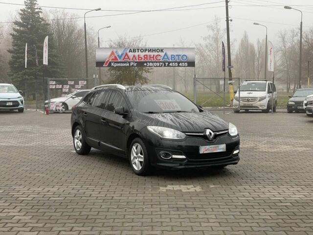 Черный Рено Меган, объемом двигателя 1.5 л и пробегом 263 тыс. км за 8999 $, фото 1 на Automoto.ua