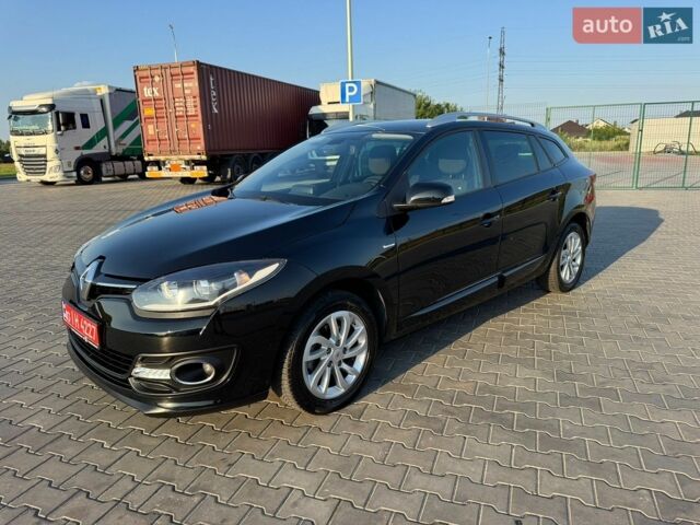 Черный Рено Меган, объемом двигателя 1.6 л и пробегом 173 тыс. км за 10800 $, фото 1 на Automoto.ua