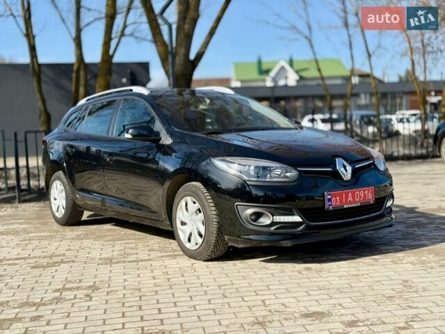 Чорний Рено Меган, об'ємом двигуна 1.5 л та пробігом 248 тис. км за 7949 $, фото 1 на Automoto.ua