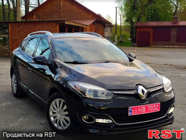 Черный Рено Меган, объемом двигателя 1.5 л и пробегом 250 тыс. км за 8700 $, фото 1 на Automoto.ua