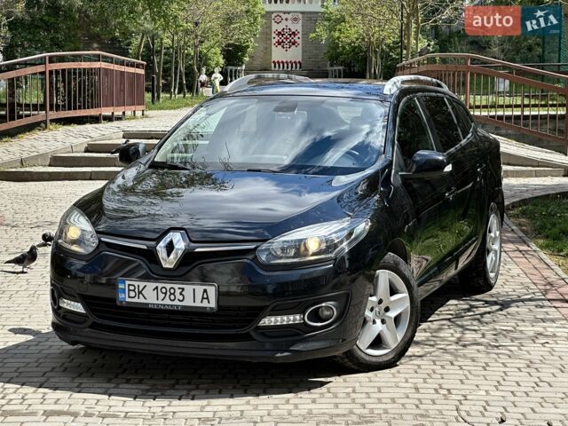 Черный Рено Меган, объемом двигателя 1.46 л и пробегом 267 тыс. км за 8100 $, фото 1 на Automoto.ua