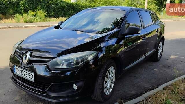 Черный Рено Меган, объемом двигателя 1.46 л и пробегом 306 тыс. км за 7000 $, фото 1 на Automoto.ua