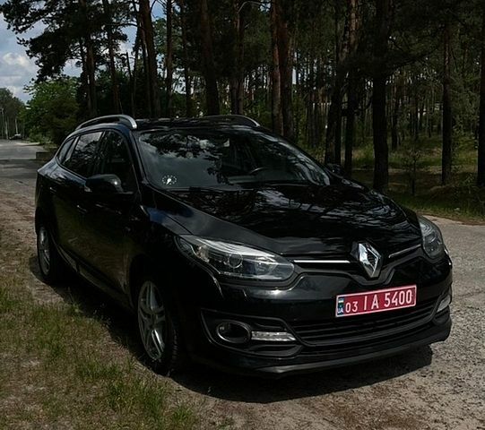 Черный Рено Меган, объемом двигателя 1.5 л и пробегом 241 тыс. км за 8400 $, фото 1 на Automoto.ua