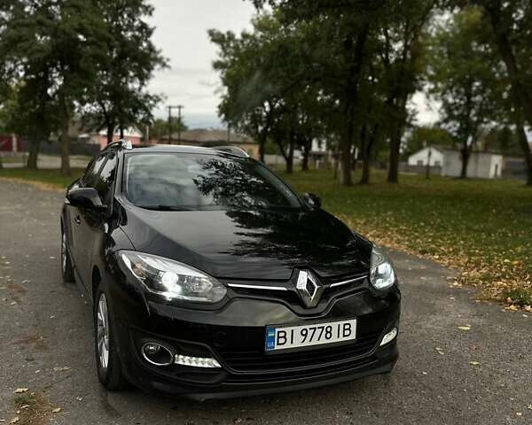 Черный Рено Меган, объемом двигателя 1.5 л и пробегом 282 тыс. км за 8500 $, фото 1 на Automoto.ua