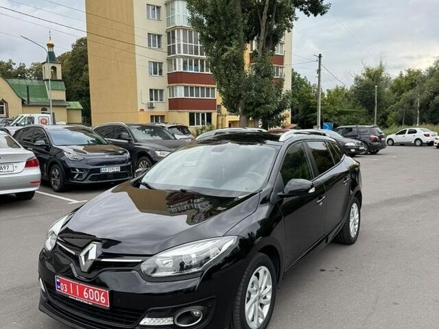 Черный Рено Меган, объемом двигателя 1.5 л и пробегом 241 тыс. км за 9700 $, фото 1 на Automoto.ua