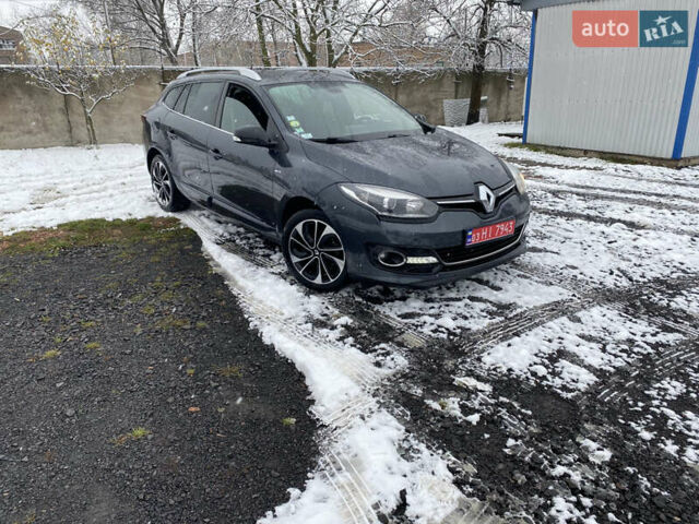 Черный Рено Меган, объемом двигателя 1.6 л и пробегом 243 тыс. км за 8450 $, фото 1 на Automoto.ua
