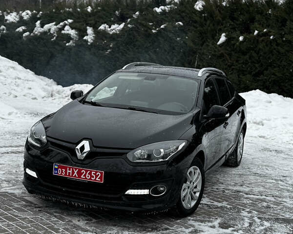 Черный Рено Меган, объемом двигателя 1.5 л и пробегом 220 тыс. км за 9000 $, фото 1 на Automoto.ua