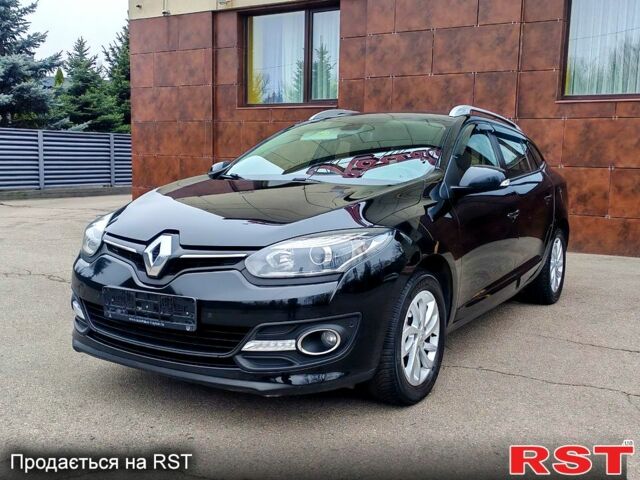 Черный Рено Меган, объемом двигателя 1.5 л и пробегом 217 тыс. км за 8200 $, фото 1 на Automoto.ua