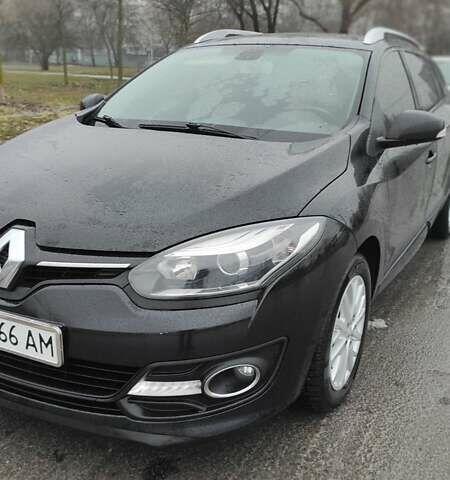 Черный Рено Меган, объемом двигателя 1.5 л и пробегом 231 тыс. км за 7700 $, фото 1 на Automoto.ua