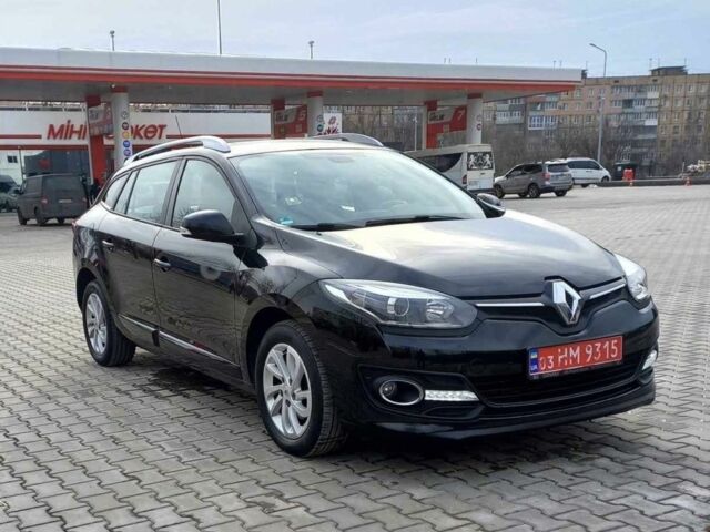 Черный Рено Меган, объемом двигателя 1.5 л и пробегом 184 тыс. км за 9250 $, фото 1 на Automoto.ua