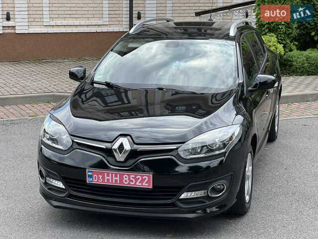 Черный Рено Меган, объемом двигателя 1.5 л и пробегом 200 тыс. км за 9850 $, фото 1 на Automoto.ua
