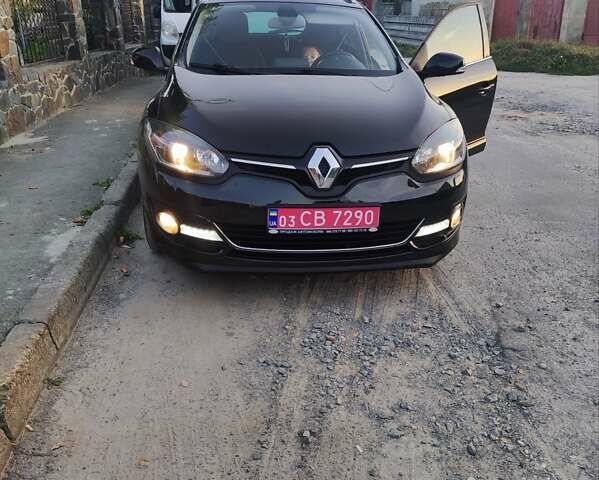 Черный Рено Меган, объемом двигателя 1.6 л и пробегом 207 тыс. км за 10500 $, фото 1 на Automoto.ua