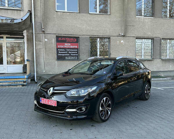 Черный Рено Меган, объемом двигателя 1.5 л и пробегом 218 тыс. км за 9900 $, фото 1 на Automoto.ua