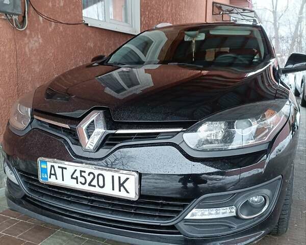 Черный Рено Меган, объемом двигателя 1.5 л и пробегом 208 тыс. км за 11700 $, фото 1 на Automoto.ua