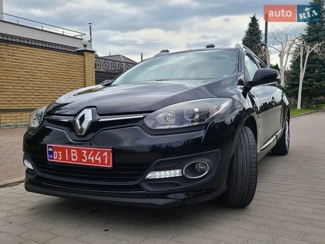 Черный Рено Меган, объемом двигателя 1.5 л и пробегом 206 тыс. км за 9950 $, фото 1 на Automoto.ua
