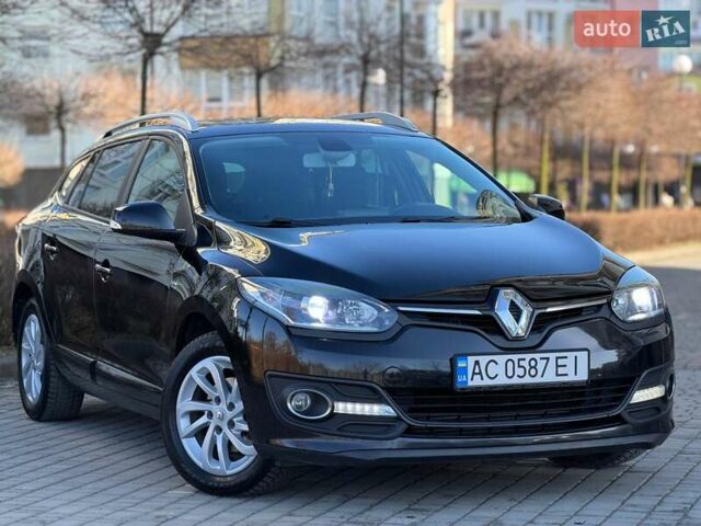 Чорний Рено Меган, об'ємом двигуна 1.5 л та пробігом 217 тис. км за 8999 $, фото 1 на Automoto.ua