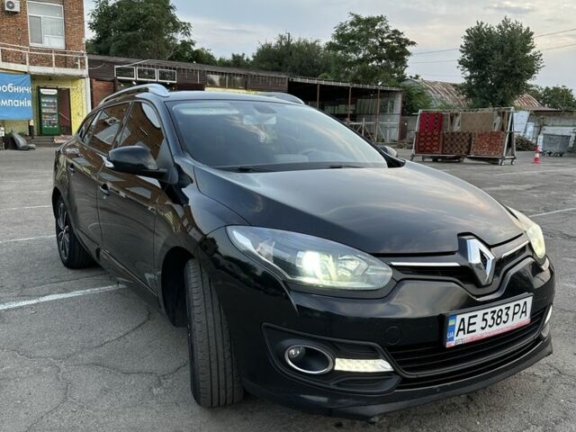 Черный Рено Меган, объемом двигателя 1.5 л и пробегом 245 тыс. км за 8700 $, фото 1 на Automoto.ua