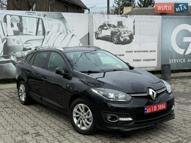 Черный Рено Меган, объемом двигателя 1.5 л и пробегом 225 тыс. км за 9750 $, фото 1 на Automoto.ua