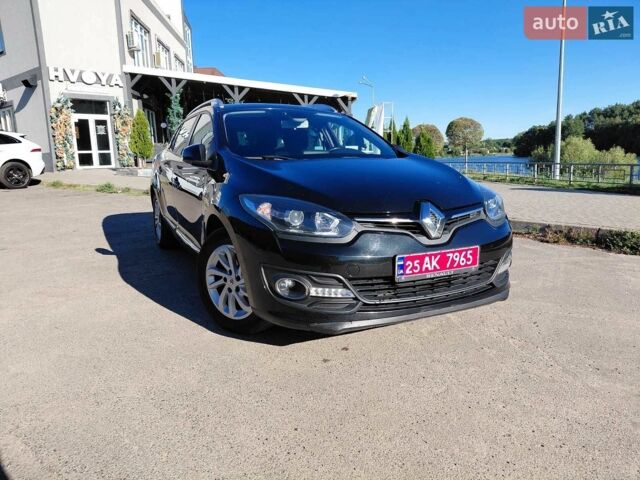 Черный Рено Меган, объемом двигателя 1.5 л и пробегом 235 тыс. км за 8900 $, фото 1 на Automoto.ua