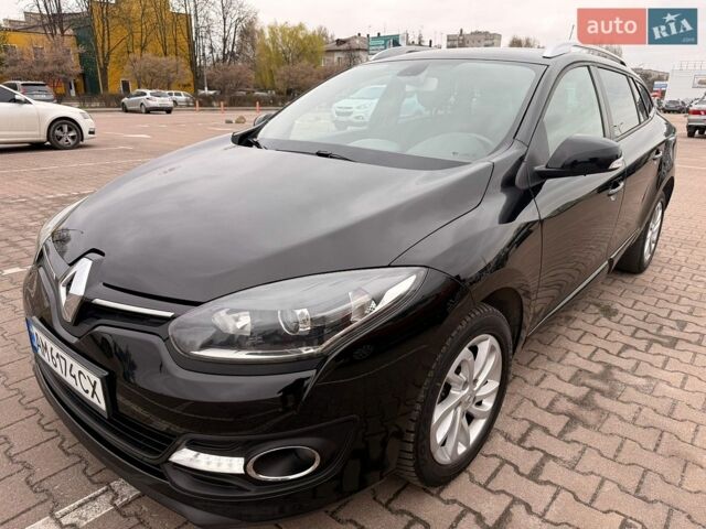 Черный Рено Меган, объемом двигателя 1.46 л и пробегом 251 тыс. км за 8700 $, фото 1 на Automoto.ua