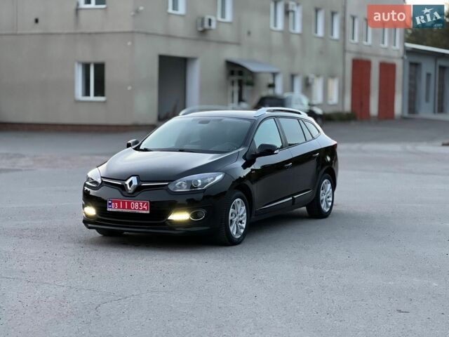 Черный Рено Меган, объемом двигателя 1.5 л и пробегом 197 тыс. км за 9100 $, фото 1 на Automoto.ua