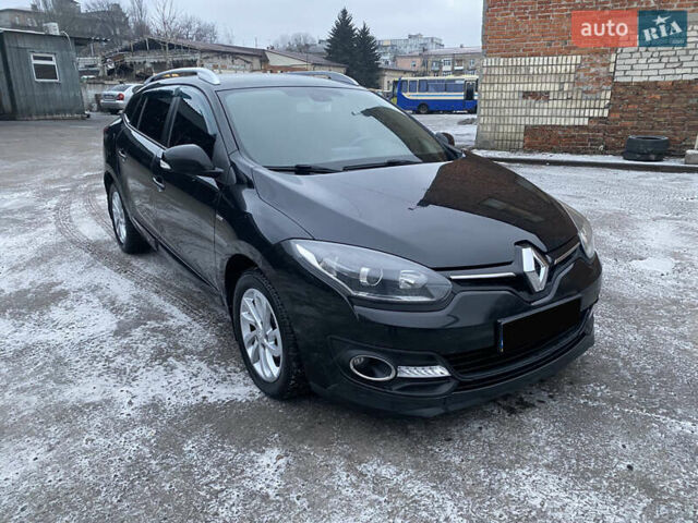 Черный Рено Меган, объемом двигателя 1.5 л и пробегом 240 тыс. км за 9300 $, фото 1 на Automoto.ua