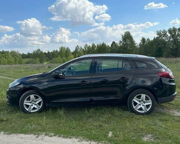 Черный Рено Меган, объемом двигателя 1.5 л и пробегом 224 тыс. км за 8700 $, фото 1 на Automoto.ua