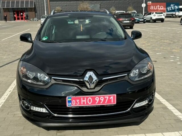 Черный Рено Меган, объемом двигателя 1.6 л и пробегом 205 тыс. км за 10950 $, фото 1 на Automoto.ua