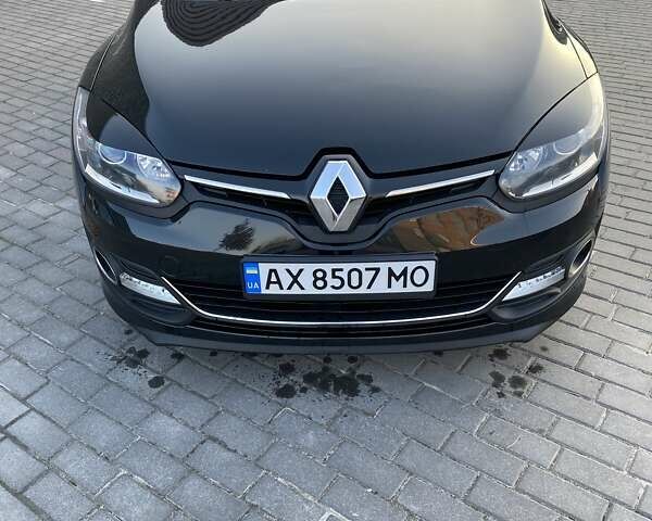 Черный Рено Меган, объемом двигателя 1.5 л и пробегом 202 тыс. км за 10860 $, фото 1 на Automoto.ua