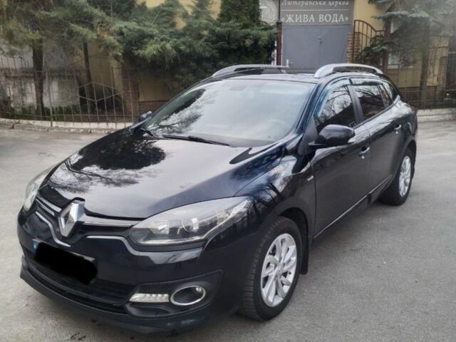 Черный Рено Меган, объемом двигателя 1.5 л и пробегом 240 тыс. км за 8900 $, фото 1 на Automoto.ua