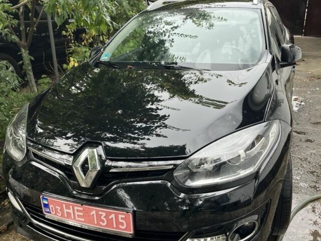 Черный Рено Меган, объемом двигателя 1.6 л и пробегом 218 тыс. км за 10200 $, фото 1 на Automoto.ua