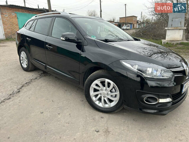 Черный Рено Меган, объемом двигателя 1.5 л и пробегом 227 тыс. км за 10200 $, фото 1 на Automoto.ua