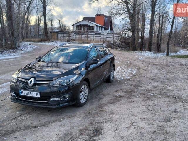 Черный Рено Меган, объемом двигателя 1.5 л и пробегом 178 тыс. км за 9500 $, фото 1 на Automoto.ua