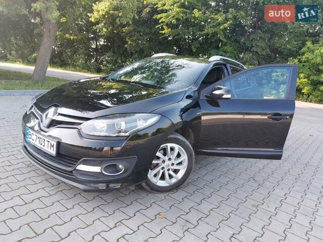 Черный Рено Меган, объемом двигателя 1.46 л и пробегом 222 тыс. км за 9100 $, фото 1 на Automoto.ua