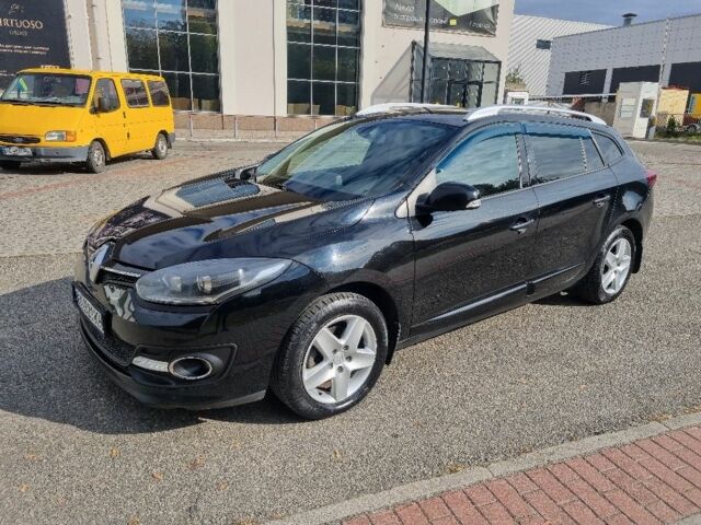 Черный Рено Меган, объемом двигателя 1.5 л и пробегом 217 тыс. км за 7950 $, фото 1 на Automoto.ua