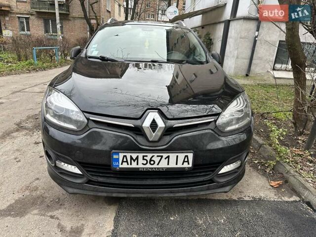 Черный Рено Меган, объемом двигателя 1.46 л и пробегом 290 тыс. км за 8700 $, фото 1 на Automoto.ua