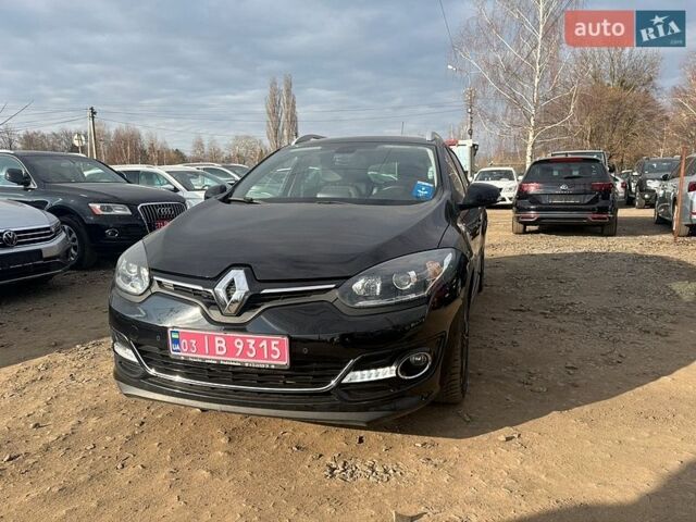 Черный Рено Меган, объемом двигателя 1.6 л и пробегом 177 тыс. км за 10999 $, фото 1 на Automoto.ua