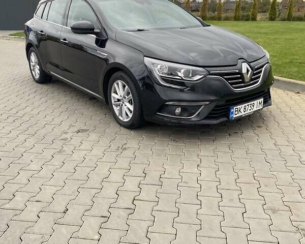 Черный Рено Меган, объемом двигателя 1.6 л и пробегом 224 тыс. км за 12900 $, фото 1 на Automoto.ua