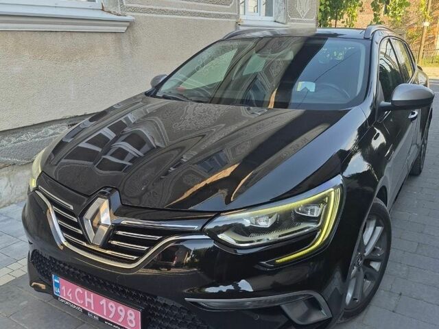Черный Рено Меган, объемом двигателя 1.6 л и пробегом 205 тыс. км за 13600 $, фото 1 на Automoto.ua
