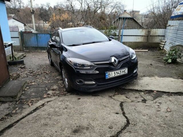 Чорний Рено Меган, об'ємом двигуна 1.5 л та пробігом 160 тис. км за 9200 $, фото 1 на Automoto.ua