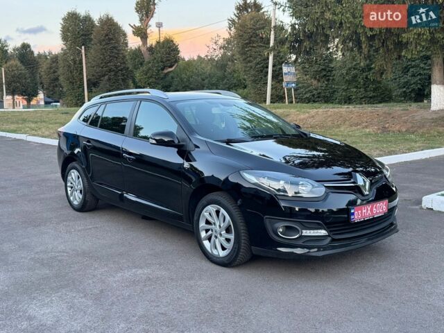 Черный Рено Меган, объемом двигателя 1.5 л и пробегом 219 тыс. км за 8900 $, фото 1 на Automoto.ua