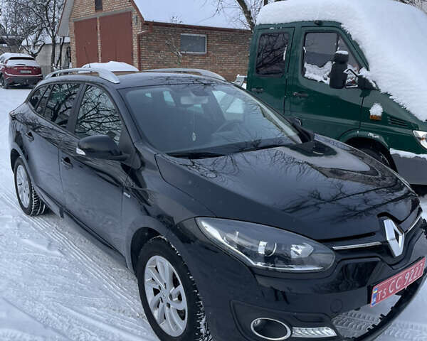 Черный Рено Меган, объемом двигателя 1.5 л и пробегом 89 тыс. км за 7600 $, фото 1 на Automoto.ua