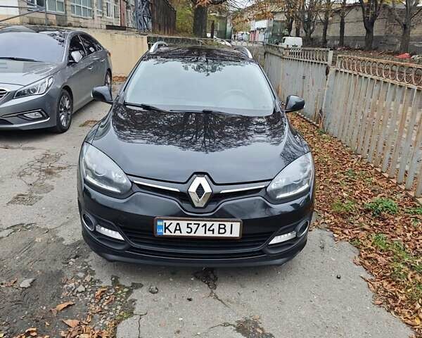 Черный Рено Меган, объемом двигателя 1.5 л и пробегом 240 тыс. км за 8000 $, фото 1 на Automoto.ua