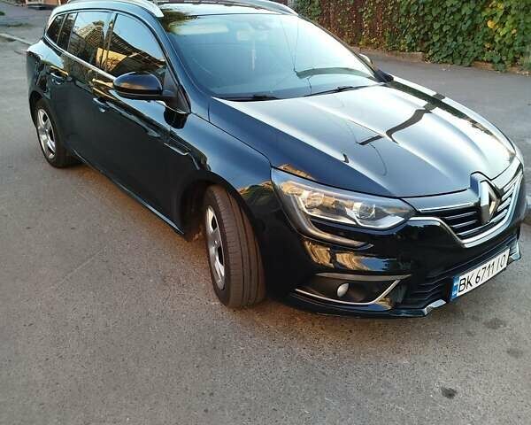 Черный Рено Меган, объемом двигателя 1.5 л и пробегом 215 тыс. км за 11567 $, фото 1 на Automoto.ua